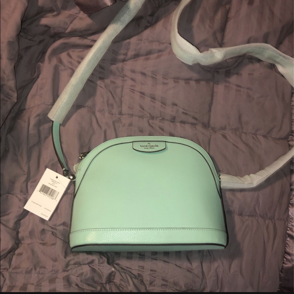 Kate Spade Sylvia Dome Crossbody Light Green NWT